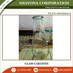 ขนาดแตกต่างกันและรูปแบบขวดแก้ว Caraffe - Product Image 5
