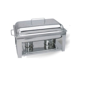 Vente chaude Top Tendance Serveur De Nourriture Chauffe-Plat Forme Rectangulaire Chauffe-Plats Buffet Servant Chauffe-Plat Avec Brûleur Stand - Product Image 4