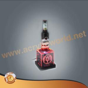 China Supply Custom Made Counter Top clear Acrylic <b>Table</b> for Wine <b>Display</b> CE ROHS Certified - Product Image 1