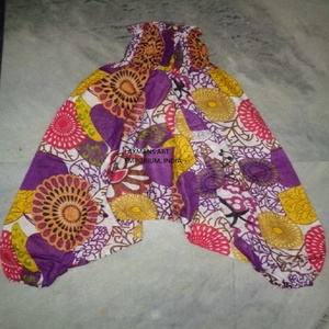 New Cotton Multi Colour Mix Printed <b>Ladies</b> Harem <b>Pants</b> Designer Trousers Wholesale Supplier From India - Product Image 1