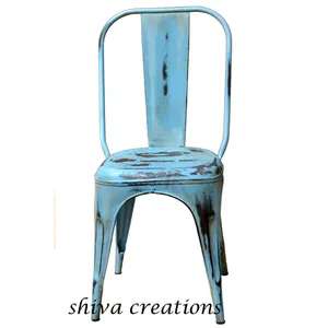 Industrial iron vintage restaurant chair Wholesale Price High Quality Customized Industrial Chairs Supplier