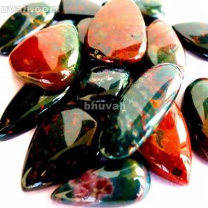 Lot de pierres précieuses en gros Loose Mix Rare Véritable Cabochon Bloodstone - Product Image 2
