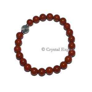Buy Online Red Jasper <b>Bracelets</b> with Reiki Hand Crafted <b>Beaded</b> <b>Bracelets</b> - Product Image 1