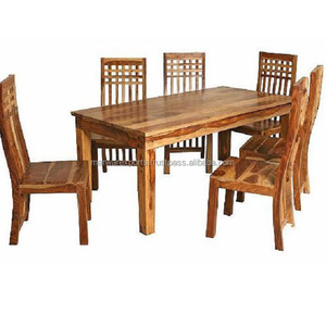 โต๊ะรับประทานอาหารสไตล์อุตสาหกรรมพร้อมเก้าอี้8ตัว - Product Image 3