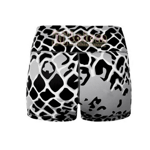 Short de fitness respirant à séchage rapide pour femme XS-6XL Plus Size Plaid Print Solid Patterns Silk Lightweight OEM Supply Adultes - Product Image 3