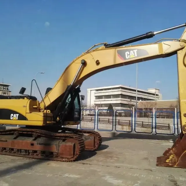 36ton 1.5m3 kova kullanılmış CAT hidrolik ekskavatör 336dl madencilik alanı için