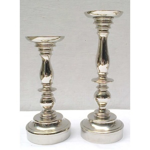 TENDANCE DE L'INDUSTRIE BOUGEOIR EN MÉTAL AU DESIGN CLASSIQUE POUR LA DÉCORATION DE LA MAISON PILIER DE BOUGIE MODERNE VENTE CHAUDE BOUGEOIR DE MARIAGE - Product Image 2