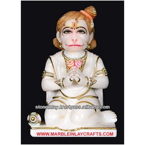 Estatua de Mármol del Señor Hanuman - Product Image 1