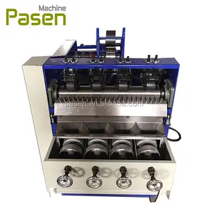 Machine pour la fabrication de passe-câble, à récurer, en acier inoxydable, v