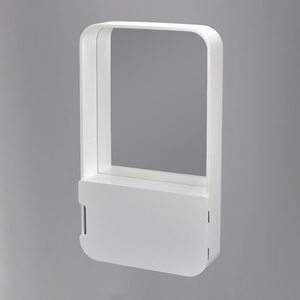 Bentwood-Espejo de escritorio con forma rectangular, con armario de almacenamiento - Product Image 5