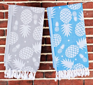 คุณภาพสูงที่ดีที่สุดราคาสับปะรด Peshtemal, Fouta,โยน,ผ้าคลุมไหล่,Bath, Beach,ผ้าขนหนู - Product Image 4