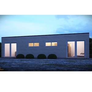 Villa préfabriquée à deux étages en béton avec structure en panneaux sandwich - Product Image 3