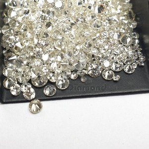 เพชรขัดมันเงาทรงหลวม0.07-0.13กะรัต IGI 2.7ถึง3.2มม. สีขาวระยะประชิดตามธรรมชาติ - Product Image 5