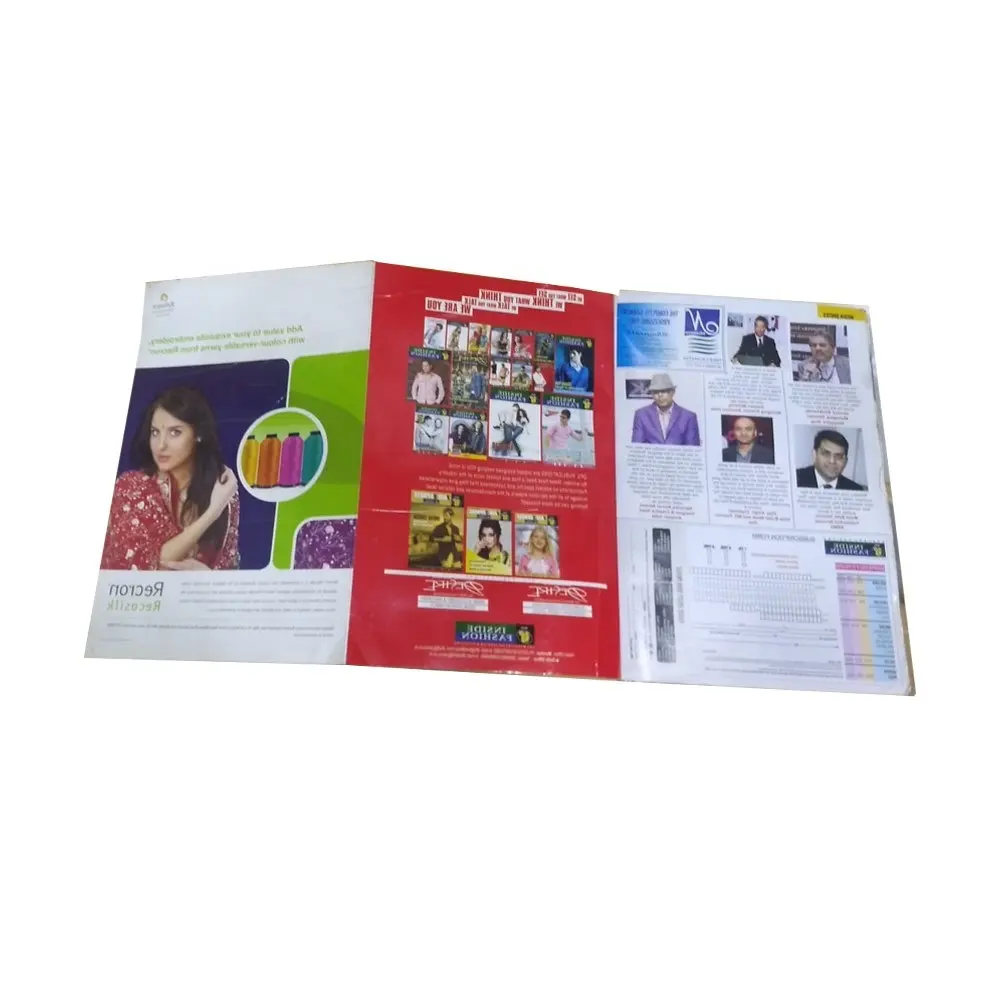 Lanzamiento de Año Nuevo Servicios de impresión de catálogos de diseño personalizado de la mejor calidad en India en pequeña cantidad