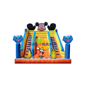 Glissières gonflables commerciales de souris de PVC pour l'usage d'intérieur et extérieur pour l'école résidentielle et le centre commercial - Product Image 2