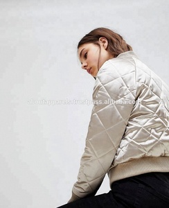 Blouson de base-ball en Satin Polyester pour homme et femme, veste professionnelle, accessoire de base-ball, en soie, matelassé, nouvelle collection, OEM - Product Image 2