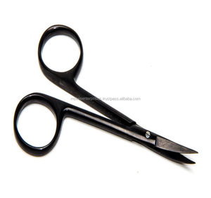 Fabricante directo T.C Tijeras quirúrgicas en ángulo de oro estándar Tijeras de iris de alta calidad de acero inoxidable a un buen precio - Product Image 5