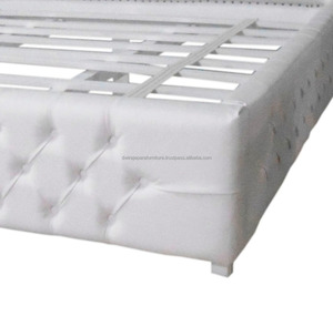 Meubles de chambre à coucher-Meubles de lit d'hôtel à boutons rembourrés - Product Image 5