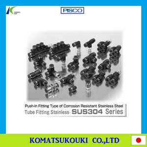 ข้อต่อท่อ PISCO ของแท้จากญี่ปุ่น รุ่นมาตรฐาน แบบเสียบเร็ว สำหรับระบบลม - Product Image 4
