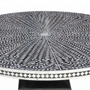 โต๊ะอาหารฝังกระดูก/โต๊ะอาหารฝังกระดูกแบบอินเดีย - Product Image 2