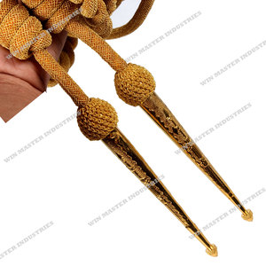 Aiguillette/Oficiales ceremoniales Infantería Aiguillette Aglet Uniforme fabricante de porcelana - Product Image 1