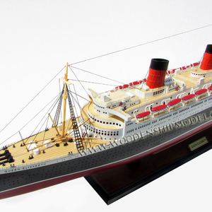 RMS QUENE โมเดลเรือไม้เอลิซาเบท _ โมเดลหัตถกรรมไม้ - Product Image 1