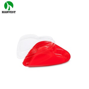 One Time Use Red <strong>Chocolate</strong> Packing Plastic <strong>Heart</strong> Shape Ps Container - Product Image 1