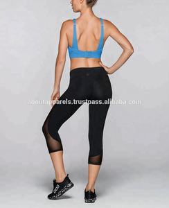 ขายส่งจํานวนมากออกกําลังกายยิมฟิตเนสไนลอนโพลีเอสเตอร์ที่กําหนดเองกางเกงโยคะเลกกิ้ง, ผู้หญิงกีฬาเลกกิ้งระบายอากาศ, - Product Image 5