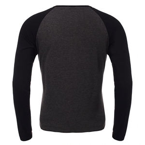 T-shirt manches longues à col ras du cou pour homme, Raglan, Slim, personnalisé, bon marché - Product Image 5