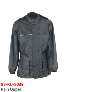 เสื้อกันฝนคุณภาพสูงสำหรับเด็กหญิงและเด็กชาย สีดำ ไซส์ XL กันลม กันน้ำ ระบายอากาศได้ดี ไซส์ใหญ่พิเศษ เหมาะสำหรับกิจกรรมกลางแจ้ง มีโลโก้ - Product Image 1