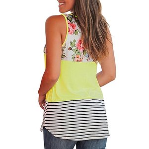 เสื้อกล้ามใส่เล่นยิมระบายอากาศได้ดีแบบระเหิด,เสื้อกล้ามทรงหลวมสำหรับผู้หญิงดีไซน์ใหม่ล่าสุดเสื้อกล้ามแฟชั่นแบบเรียบสำหรับฤดูร้อน - Product Image 6