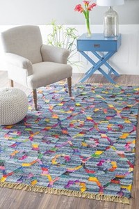 Alfombra hecha a máquina de diseño moderno - Product Image 4