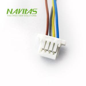 ขั้วต่อ JST SHR-4V-S-B 4ขา1.0มม. เต้าตัวเมียสายรัดตามสั่ง - Product Image 1