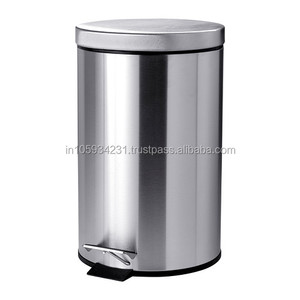 20 liter stainless steel paddler bin with single wall