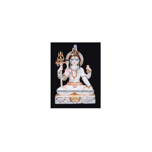 Makrna Marbre Shiva Statue - Product Image 1