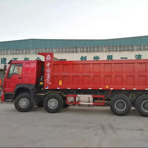 Camión de basura usado HOWO 375HP, venta China 8x4 - Product Image 2
