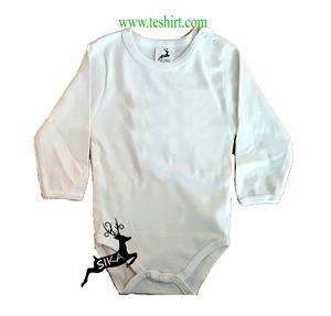 Ropa de algodón sin teñir para bebé, peleles de algodón de color liso, ropa para bebé, ropa para recién nacido, lavable a máquina, blanco puro - Product Image 4