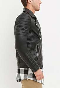 La última chaqueta bomber de invierno de secado rápido a prueba de viento acolchada de lona de piel sintética para Hombre | Color y diseño personalizados - Product Image 6