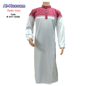 Último Diseño en Oferta, Thobe Árabe para Hombre, Ropa Islámica de Manga Larga, Vestimenta Musulmana - Product Image 3