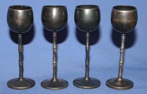 Alicia dorada negra con bandeja de Brassworld, India - Product Image 3