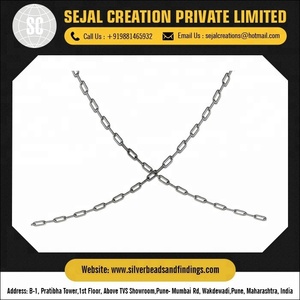 Chaînes en argent Sterling 925 non coupées - Product Image 4