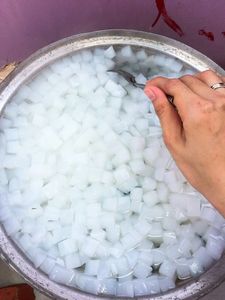 ครีมมะพร้าว/มะพร้าวเจลลี่อร่อยและราคาถูก/สดชื่น