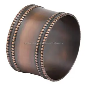 Kupfer antiker plattiert Windelhalter Ring für Hochzeit Parteien und Esstisch Dekoration Hersteller aus Indien