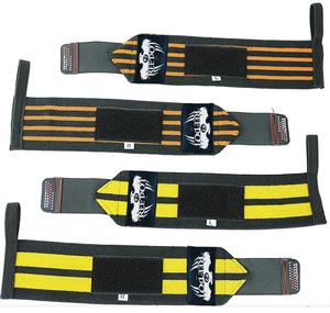 Créez vos propres bandes de maintien pour poignets avec logo personnalisé pour la musculation, antidérapantes et durables, fabriquées en élasthanne/polyester/coton 2026 - Product Image 6