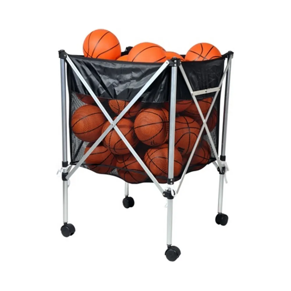 Light Weight Aluminum Multi Storage Sports Bag Ball Cart for Sale