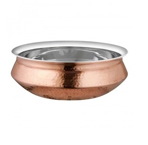 Handi de cocina martillado de cobre de gran tamaño - Product Image 1