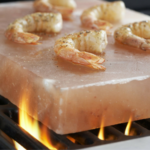 Himalayan Salt <b>Cooking</b> <b>Plate</b> with Tray 1.5x8x12 Inches <b>for</b> BBQ - Product Image 1