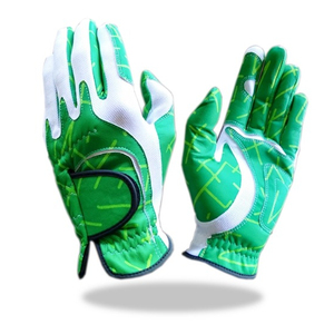 ถุงมือกอล์ฟหนังแท้มีลายเป็นเส้น - Product Image 1