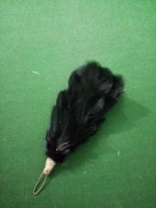 El mejor patrón teñido de la unidad de fabricación de Hackles Plume negro azabache hecho a medida de Habitat Enterprises - Product Image 4