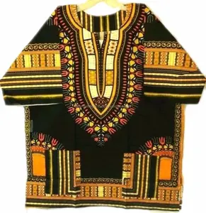 Dashiki kaftan gömlek Tribal afrika kadınlar Rasta hippi bluz üst erkekler ve kadınlar boyutu S M L XL XXL kaftan dashiki Kimono artı boyutu